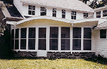 Curved Porch, Saugerties, NY
